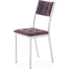 Стул AMC Comfort, 3К5.14, серебро/бордо кожзам