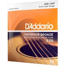 Струны для гитары D'Addario EJ15