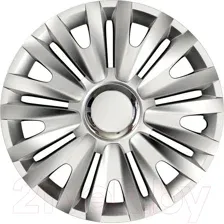 Набор колпаков VERSACO Royal RC 15" / 15ROYALRCS (4шт, серебристый/хром)