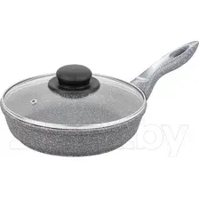 Сковорода Elan Gallery Гармония вкуса 120577 (серый мрамор)