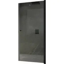 Душевая дверь MaybahGlass 60x198 / MGD-800-6 (графитовое стекло/черный)