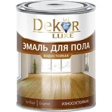 Эмаль Dekor для пола 0.8 кг (светлый орех)