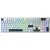 Клавиатура AULA F108 Pro (белый/голубой/черный, Leobog Reaper, без кириллицы)