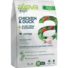 Корм для котят Alleva Холистик, с курицей и уткой, 400 г