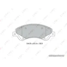 Тормозные колодки LynxAuto BD3034