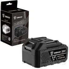 Аккумулятор Deko UNV5.0 STD 063-4495 (20В/5 Ач)