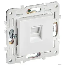 Розетка компьютерная IEK Skandy SK-K10-1-K01