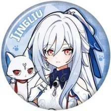 Значок miHoYo Honkai Jingliu Tiny Cat Series HSR321