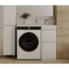 Symbolite Тумба с умывальником Даллас 100 Люкс Plus + Estetus Даллас 100x48 (правый, эмаль белый)