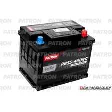 Автомобильный аккумулятор Patron Power PB55-460RC (55 А/ч)
