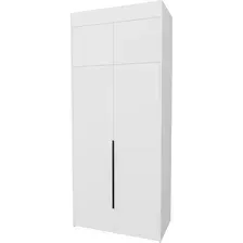 Шкаф распашной Рэйгрупп Рэй S274-B3-1-EB B3-1 (дуб элисон/белый премиум)