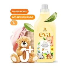 Кондиционер для белья "EVA" baby концентрированный детский (флакон 1л)