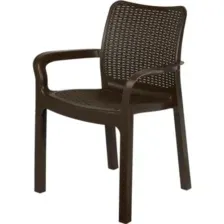 Стул садовый Rattan ING6182ГШК, горький шоколад