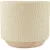 Кашпо Mandarin Decor Често P18C23104B-12milk (молочный)