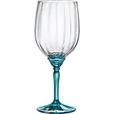 Набор бокалов для вина Bormioli Rocco Флориан Lucent Blue 1.99419 (4 шт, 535 мл)
