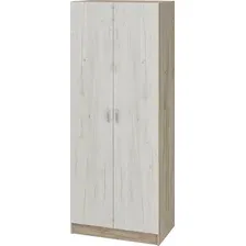 Шкаф распашной Тащи в дом Брио ШК 556 (крафт серый/крафт белый)