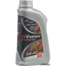 Моторное масло G-Energy Synthetic Active 5W40 / 253142409 (1л)