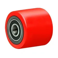 Ролик для тележки складской Longway PU 80х60