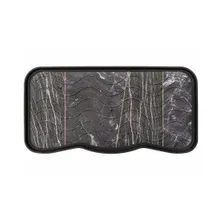 Поддон для обуви Signet, 38x75см, принт Marble Black