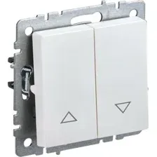 Выключатель для жалюзи IEK Brite BR-V15-0-10-K36