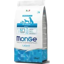 Сухой корм для собак Monge Dog Speciality Light Adult Salmon&Rice (2.5кг)
