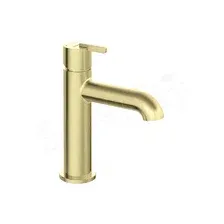 Смеситель для умывальника Deante Silia Gold BR BQS_R20M (брашированное золото)