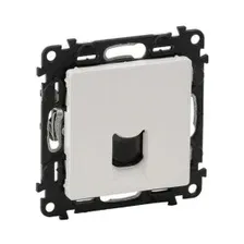Розетка RJ-11 белый Life Legrand