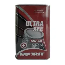 Масло моторное FAVORIT Ultra XFE 5W-40 API SN/CF 1л Metal