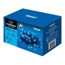 Светодиодная гирлянда Uniel ULD-S1000-120/TBK / UL-00003942 (синий)