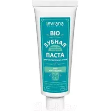 Зубная паста Levrana Био для чувствительных зубов Сoco&Mint&L-arginine (75мл)