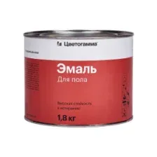 Эмаль Цветогамма ПФ-266 (1.8кг, красно-коричневый)