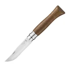 Нож складной Opinel №9 / 002425 (нержавеющая сталь/орех/в картонной коробке)