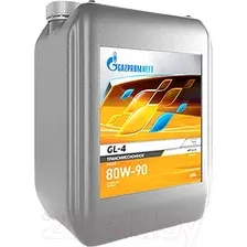 Трансмиссионное масло Gazpromneft GL4 80W90 / 2389906469 (10л)