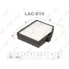 Салонный фильтр LYNXAUTO LAC-819 HYUNDAI Starex 97-00 / H-1 00>