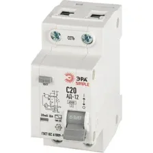 Дифференциальный автомат ЭРА D12E2C20AC30 АД-12 Б0058921
