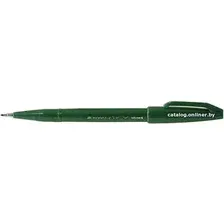 Маркер художественный Pentel Brush Sign Pen SES15C-D (зеленый)