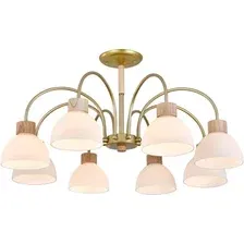 Люстра ESCADA 150005/8R / ES0000062 (Gold/Wood)