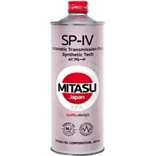 Трансмиссионное масло Mitasu MJ-332 ATF SP-IV Synthetic Tech 1л