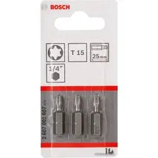 Бита Bosch 2607001607 3 предмета