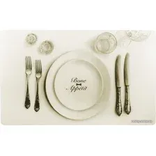 Коврик под миску TarHong Bone Appetite PM22918874 (бежевый)
