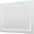 Зеркало Пекам Astra 2 80x60 / astra2-80x60spcl (с подсветкой, сенсором на прикосновение, подогревом и часами)