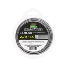 Леска для триммера d 2,7 мм x 15 м сечение квадрат ALULON STARTUL GARDEN (ST6065-27)