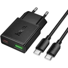 Сетевое зарядное Hoco N73 USB Type-C (черный)