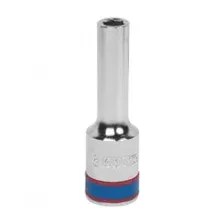 Головка торцевая глубокая шестигранная 1/2" 8 мм KING TONY 423508M