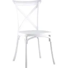Стул Stool Group Кроссбэк пластиковый (белый)