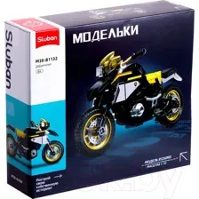 Конструктор инерционный Sluban Модельки. Спортбайк / M38-B1132 (200эл)