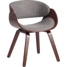 Стул Tetchair Lando (орех/серый, Aimcasa 28)