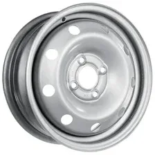 Штампованный диск Eurodisk 65A36C 16x6" 4x100мм DIA 60.1мм ET 36мм Silver
