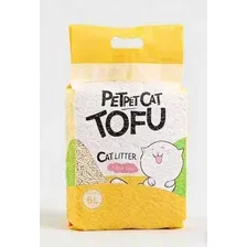 Petpet Cat Tofu комкующийся наполнитель для кошачьего туалета натуральный, 6 л