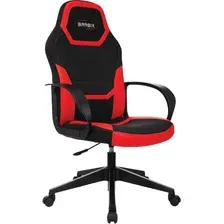 Кресло Brabix Alpha GM-018 532637 (черный/красный)